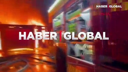 Korkutan fabrika yangını! 150 itfaiye müdahale ediyor