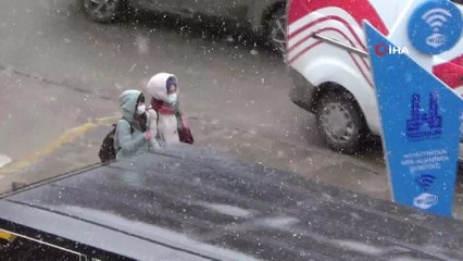 - Erzurum’da kar yağışı etkili oluyor