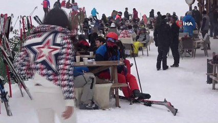 Kartalkaya sezonun en güzel günlerini yaşıyor