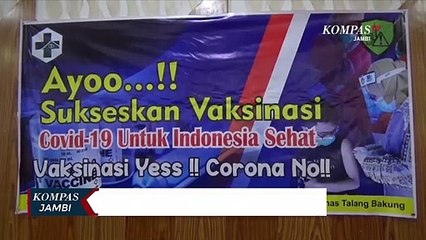 Jurnalis di Jambi Mendapat Vaksin