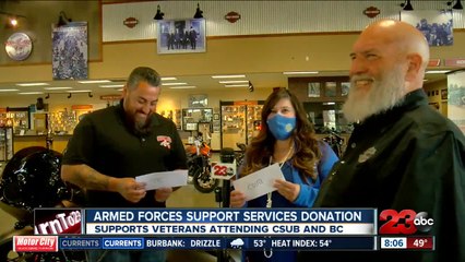 Kern's Kindness: Donation for veterans attending CSUB and BC