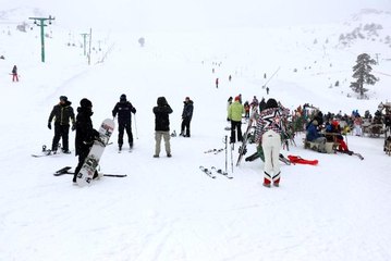 Kartalkaya sezonun en güzel günlerini yaşıyor