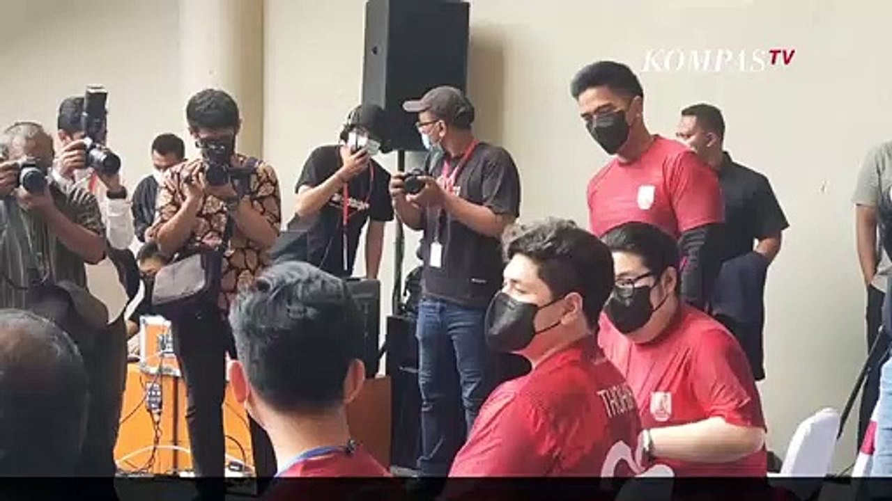 Kaesang dan Erick Thohir Resmi jadi Pemilik Persis Solo