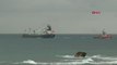 ÇANAKKALE Bozcaada açıklarında karaya oturan kum yüklü gemi kurtarıldı- ARŞİV