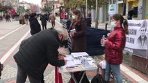 Türkiye Gençlik Birliği üyeleri HDP'nin kapatılması için imza kampanyası başlattı