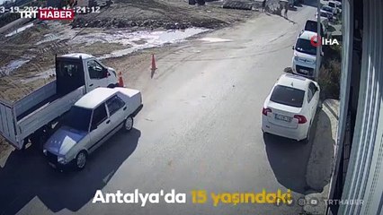Tamir için bırakılan otomobille drift yaptı, 3 kişi yaralandı