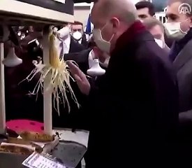 Cumhurbaşkanı Erdoğan'dan esnafa yanıt: Olmaz, hakkın bana geçerse ben ne yaparım?