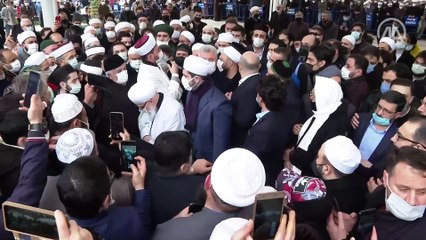 Suriyeli alim Muhammed Ali es-Sabuni son yolculuğuna uğurlandı