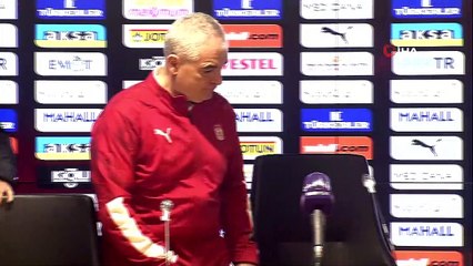 Rıza Çalımbay: ”Aldığımız galibiyet çok iyi bir galibiyet”
