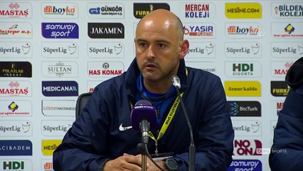 MALATYA - Yeni Malatyaspor - Gaziantep maçının ardından - Rui Mota