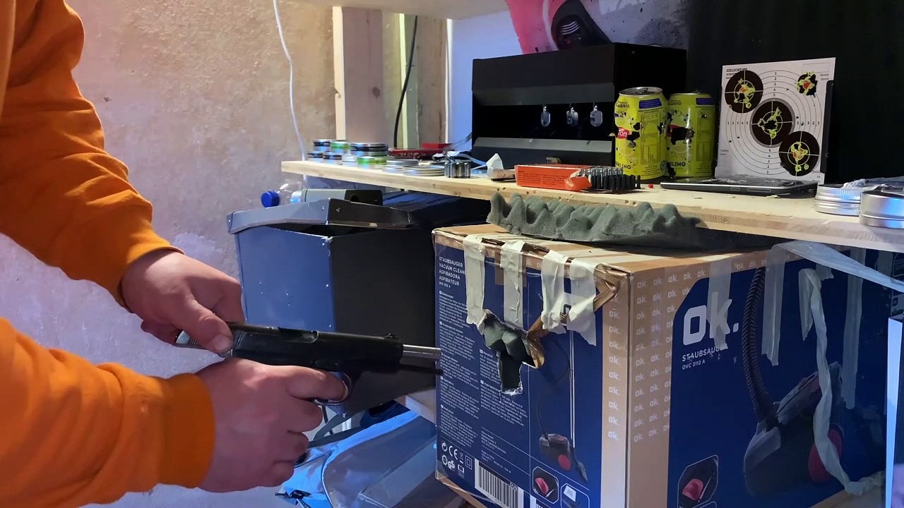 Will a 9mm PAK Blank Ammo work in a real Zastava M57 7.62x25mm Tokarev Pistol?