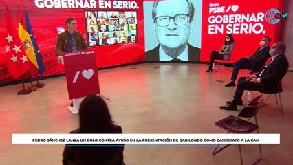 Sánchez: "Seis cientos millones de euros que ahora están bloqueados como consecuencia de los intereses partidistas de la presidenta de la Comunidad de Madrid.