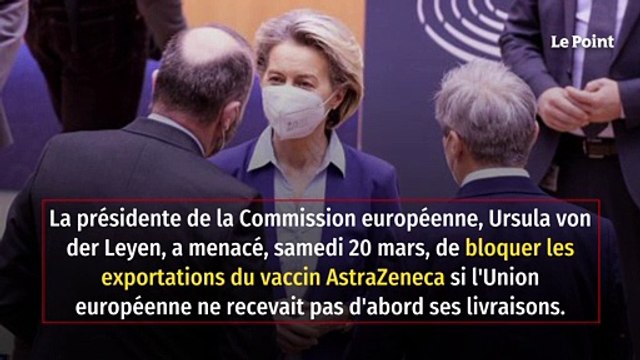 Vaccins : l’Union européenne menace de bloquer les exportations d’AstraZeneca