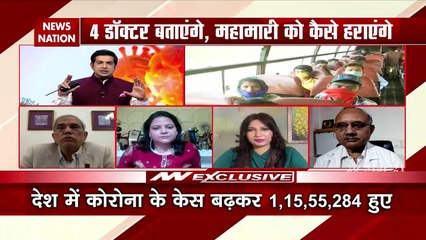 देशभर में कोरोना का साया, 4 डॉक्टर बताएंगे कोरोना को हराने का मंत्र