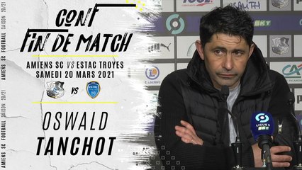Conférence d'après match ASC - ESTAC : Oswald Tanchot