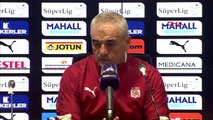 Demir Grup Sivasspor maçının ardından