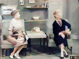 December Bride s5e1 The Edgar Bergen Show, Colorized, Spring Byington, Dean Miller, Harry Morgan, Sitcom