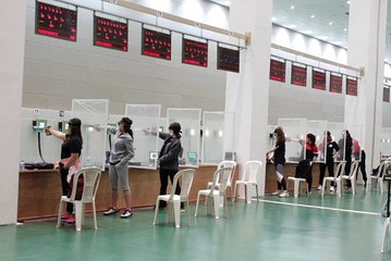 Havalı Silahlar Türkiye Şampiyonası kadınlar tabanca yarışları sona erdi