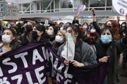 Ankara'da 'İstanbul Sözleşmesi' kararı protesto edildi