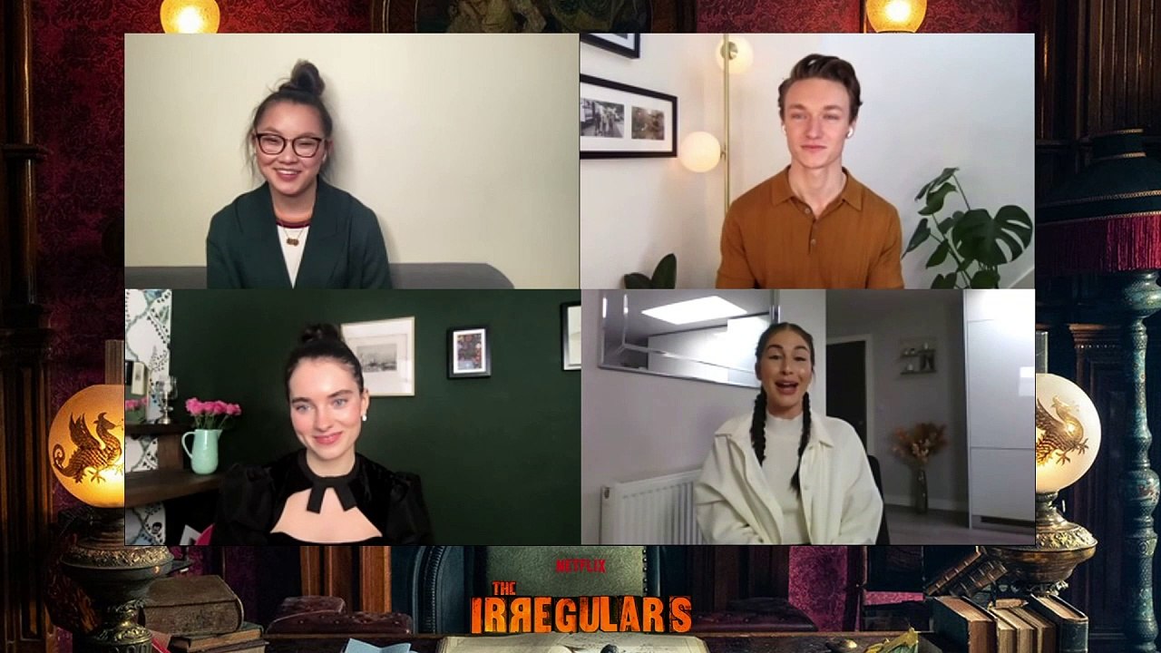 The Irregulars cast talk new Netflix series! video Dailymotion