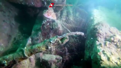Terracina (LT) - Trovata sui fondali una nave romana del 1° sec. d.C. (20.03.21)