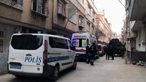 GAZİANTEP - Kendisine zarar vermek için girdiği evi yakan zanlıyı polis kurtardı