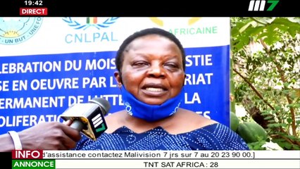 JT BAMBARA 19H30 DU 20 MARS 2021