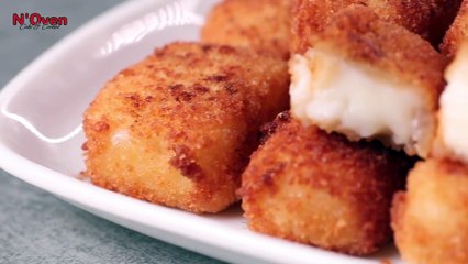 FRIED MILK RECIPE - EGGLESS & WITHOUT OVEN - SPANISH DESSERT - LECHE FRITA RECIPE