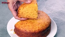 MANGO CAKE IN BLENDER - EGGLESS MANGO CAKE WITHOUT OVEN, BUTTER, CONDENSED MILK & CURD