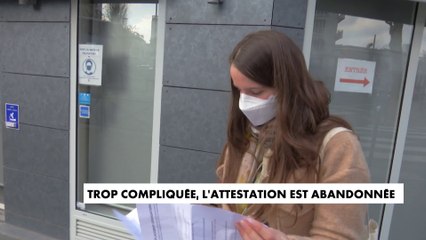 Trop compliquée, l'attestation de déplacement abandonnée