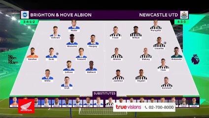 เรียงหน้าถล่ม! 'ไบรท์ตัน' เปิดรังถลุงโหด 'นิวคาสเซิล' 3-0