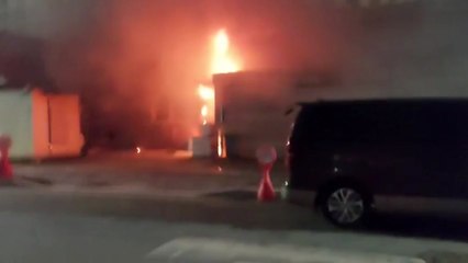 청주 칼국수 가게에서 불...다친 사람 없어 / YTN