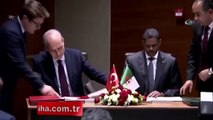 Cumhurbaşkanı Erdoğan, Cezayir Başbakanı Ouyahia ile bir araya geldi