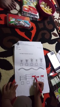 Mewarnai dan menomori gambar dari yang paling kecil ke gambar terbesar Tugas sekolah 18 Maret 2021