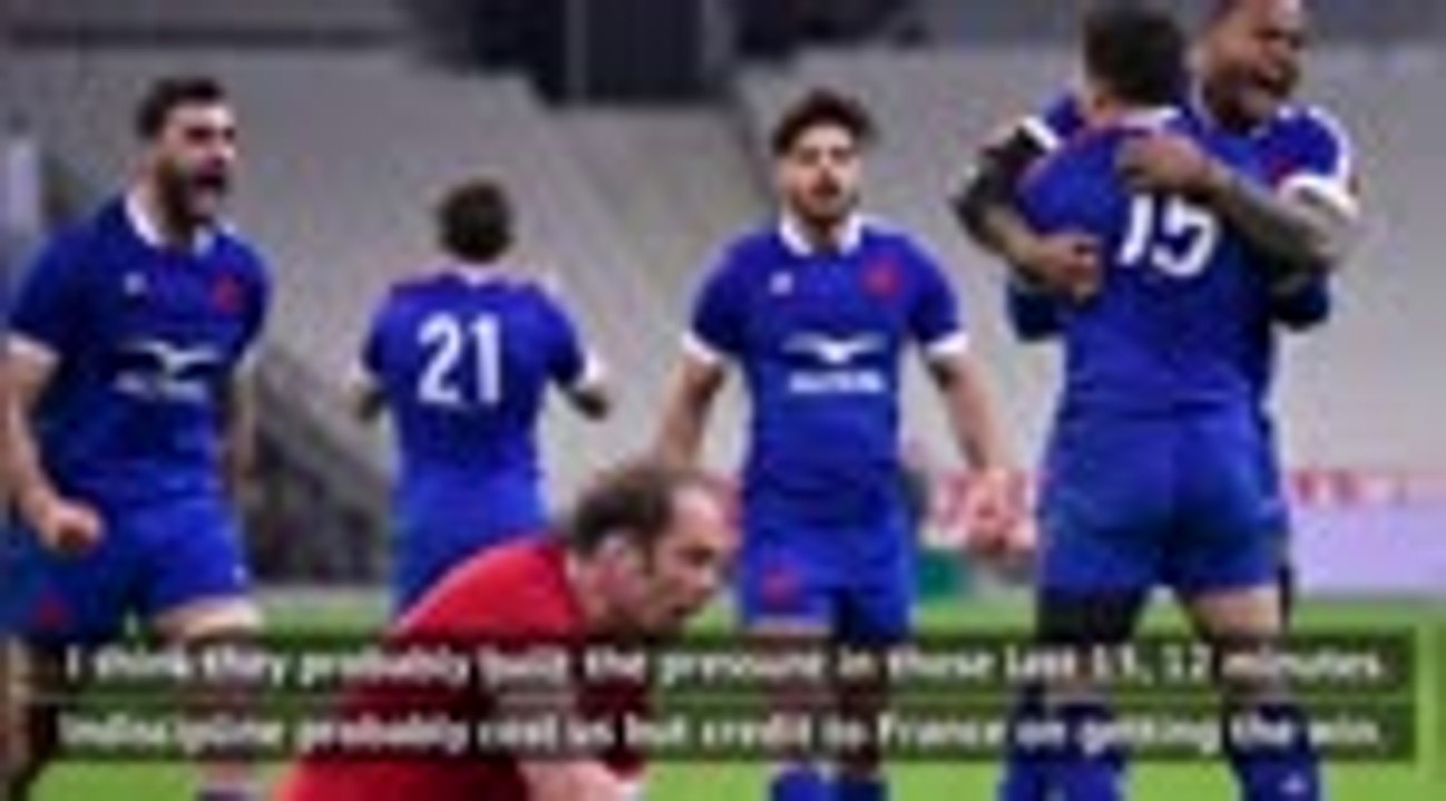 Indiscipline cost Wales Grand Slam victory against France - Wyn Jones