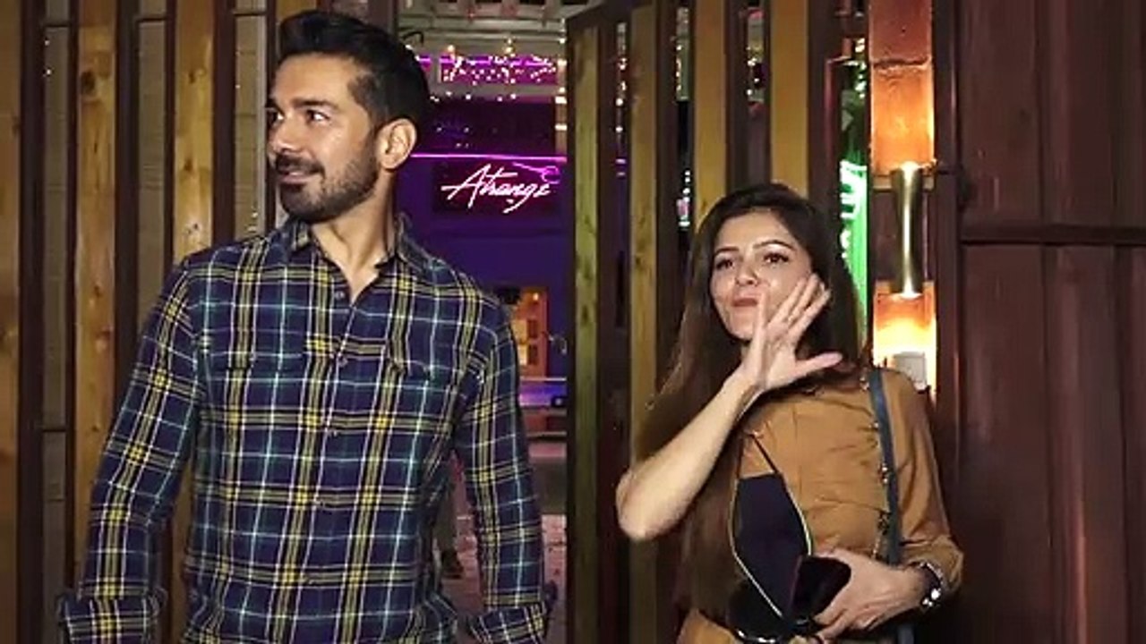 Rubina,Abhinav,Neha & Rohan Preet spotted at Gauhar Khan Studio for post shoot
