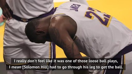 'Not a loose ball play' - Harrell unhappy over LeBron injury incident