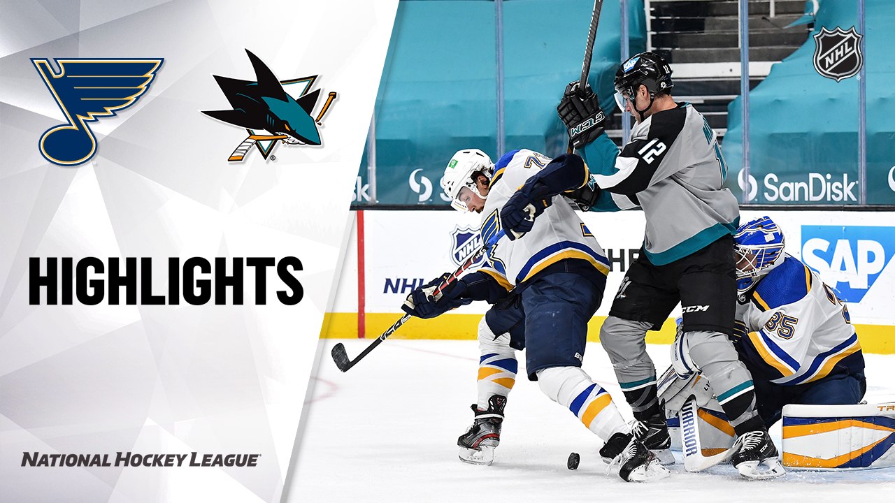 Blues @ Sharks 3/20/21 | NHL Highlights