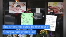 Spa shootings could be first test of Georgia hate crimes law, and other top stories in US news from March 21, 2021.