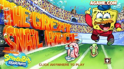 The Great Snail Race - Spongebob - Gameplay