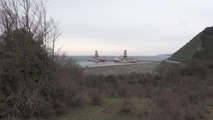 ZONGULDAK - Fatih ve Kanuni gemileri, yeni sondaj için Filyos Limanı'nda hazırlıklarını sürdürüyor