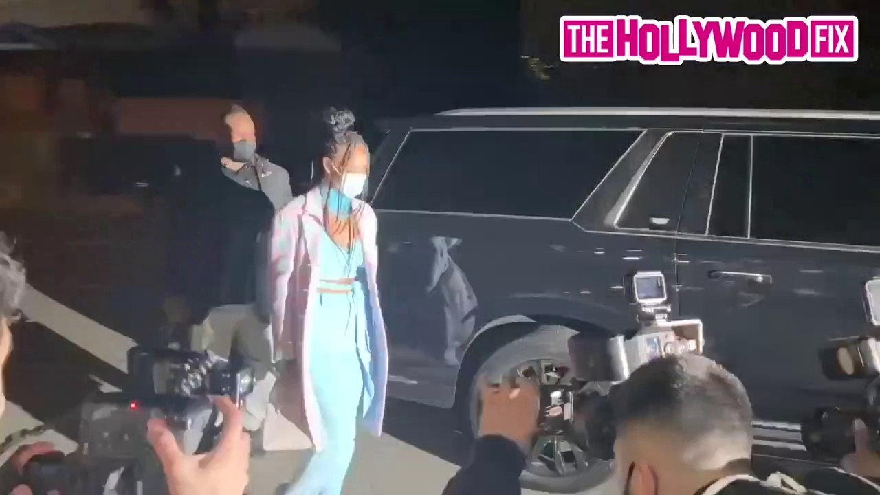 Rihanna Dodges Cardi B Questions While Leaving Dinner At Georgio Baldi In Santa Monica