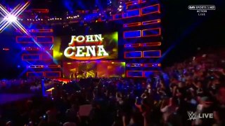 WWE Raw Roman Reigns, John Cena defeat The Miz, Samoa Joe