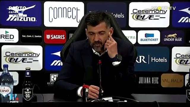 Conferência de Imprensa Sergio Conceição FC Porto