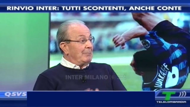 FRANCO ORDINE: L'INTER AVEVA IL VANTAGGIO DI GIOCARE ED IL SASSUOLO HA ADERITO SUBITO AL RINVIO.