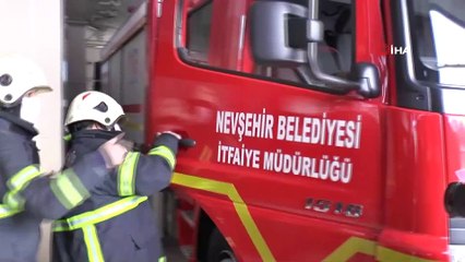Down sendromlu Ramazan’ın itfaiyeci olma hayali gerçek oldu