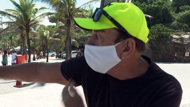 Río de Janeiro cierra las playas por coronavirus