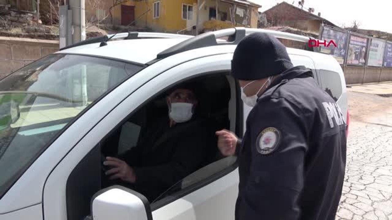 Son dakika haberleri... AKSARAY Kısıtlamada taziyeye giden 70 yaşındaki sürücüye 3 bin 150 TL ceza