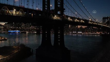 Şehir ışıkları havadan görüntülendi