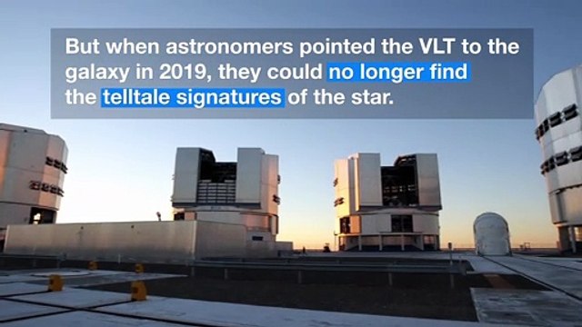 ESOcast 225 Light - ESO Telescope Captures Disappearance of Massive Star